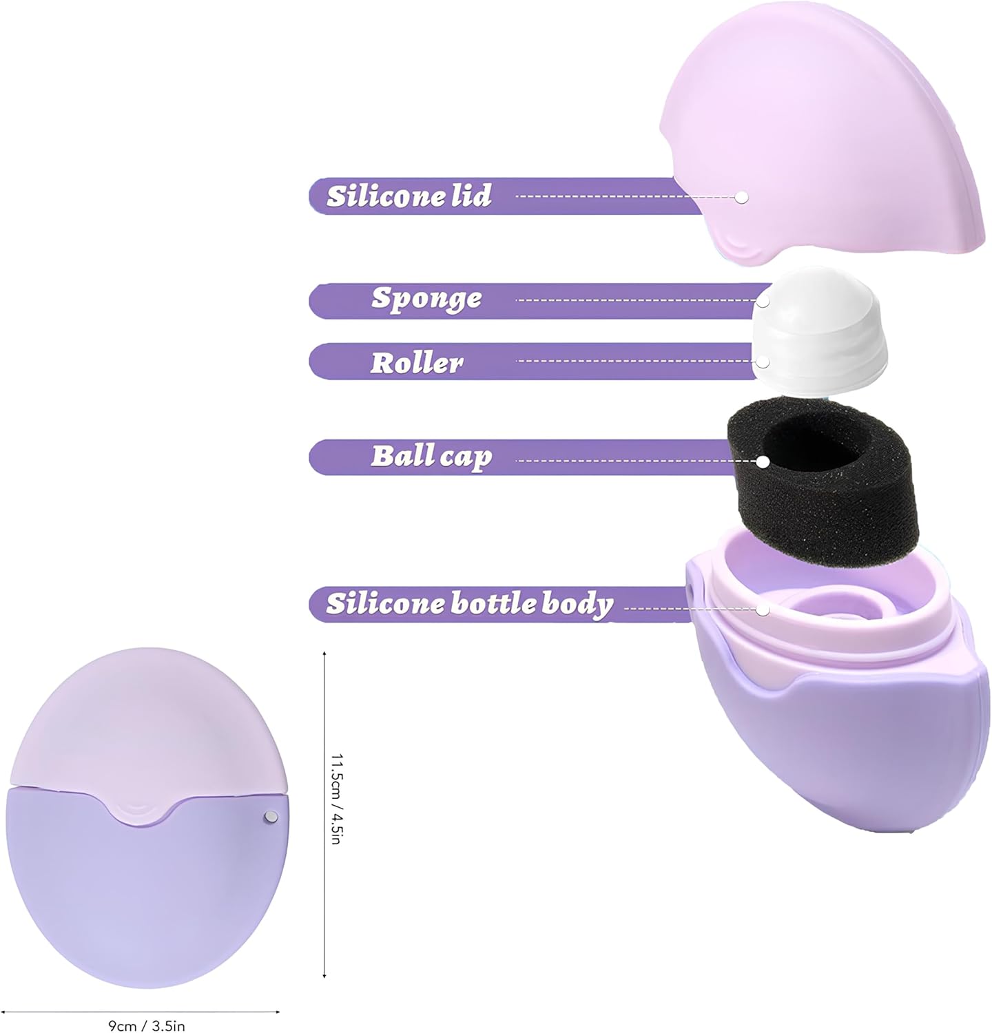 Refillable sunscreen applicator